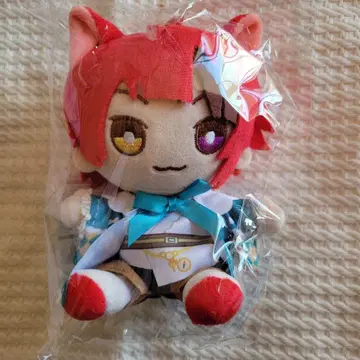 스토푸리 리이누 원맨 라이브 굿즈 코토바 원더랜드 앉은 봉제 인형