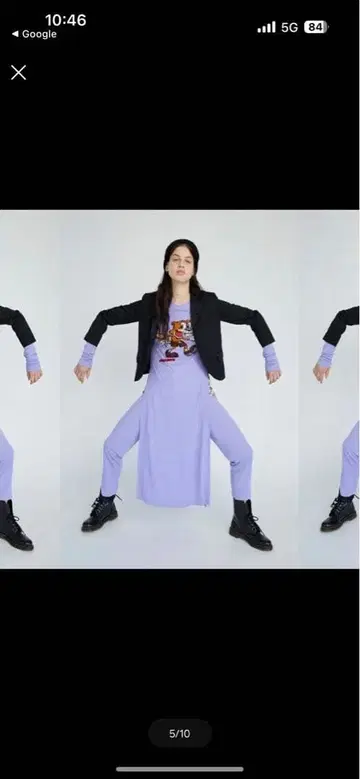 레어!! MARC JACOBS 롱 슬릿 원피스