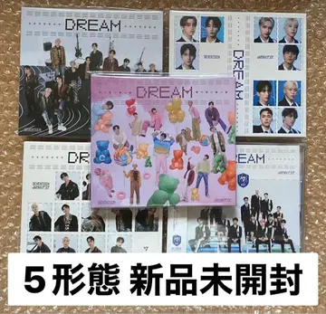 SEVENTEEN DREAM 새상품 미개봉 CD 5종 세트
