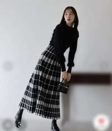 BLUE EAST 롱 니트 원피스 M