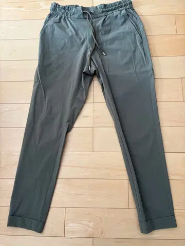 새상품급 AKM 에이케이엠 나일론 팬츠 허리밴딩 S