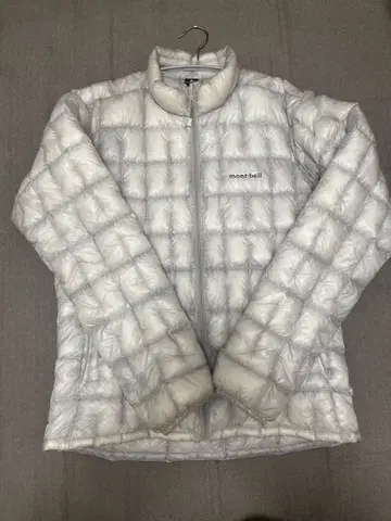 mont-bell 플라즈마1000 다운 자켓 M 라이트 그레이