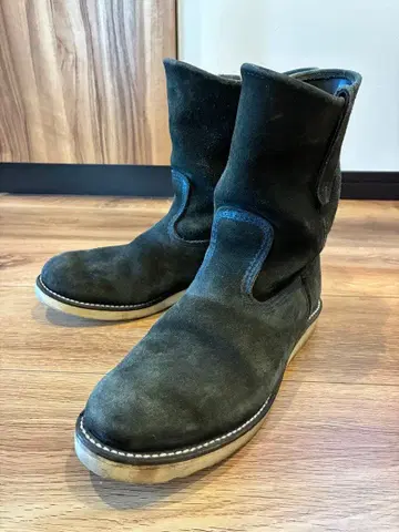 레드윙 페코스 블랙 스웨이드 26.5cm