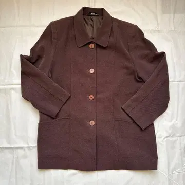 DIGNITY GRACE 브라운 버튼 자켓