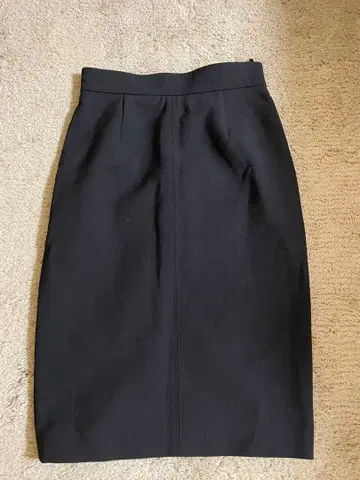유나이티드 애로우즈 타이트 스커트 네이비