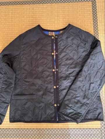 Thermore Decoy 블랙 퀼팅 자켓