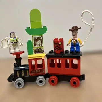 LEGO 듀플로 토이스토리 버즈 라이트이어 우디 기차 세트