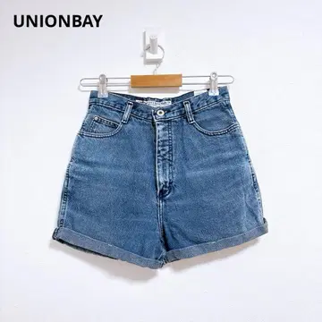[유니온베이] 숏팬츠 하이웨스트 빈티지 데님 데님 팬츠