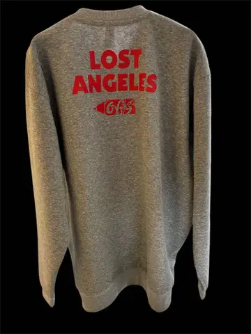 LOST ANGELES663 그레이 트레이닝복