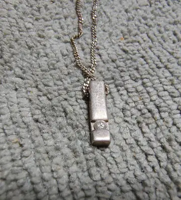 MISTY 미스티의 실버 925 바 타입 펜던트 목걸이
