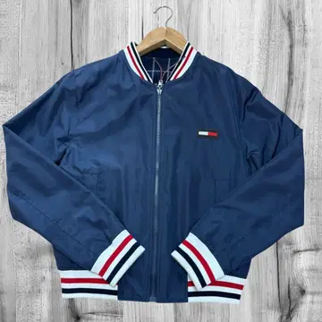 재고 처분 세일 타미힐피거 리버서블 나일론 자켓 네이비
