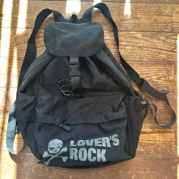 LOVER'S ROCK 블랙 백팩