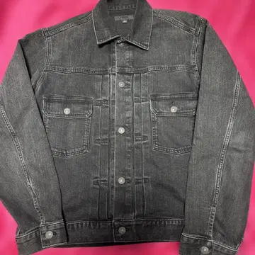 다크 그레이 데님 자켓 유니클로