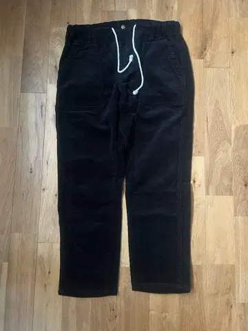 LEE 이지 코듀로이 팬츠 블랙 L 사이즈 LL5831 여성용