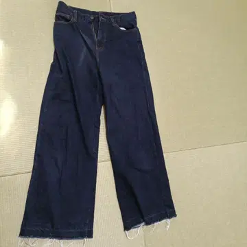 하이웨스트 컷오프 데님