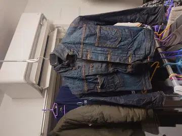 다크 블루 데님 자켓