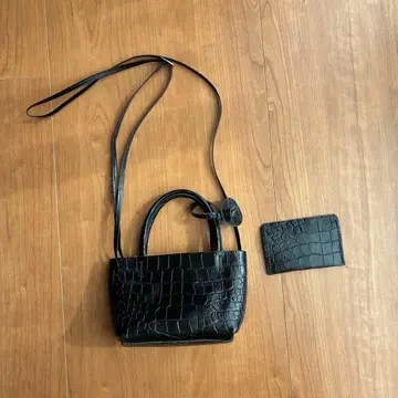 kotty mini minibag 미니백 가죽 천연 가죽 BLACK