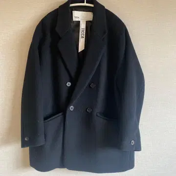 TICCA 티 숏 피코트 블랙