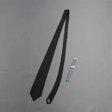 캘빈 클라인 실크 넥타이 스트라이프 패턴 블랙 계열 일본제