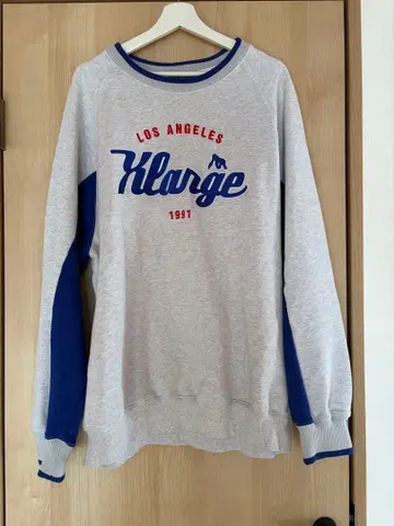 XLARGE 로스앤젤레스 로고 트레이닝복 그레이