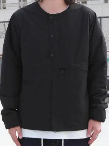 카리마 gust crew L 사이즈 남성용 자켓 블랙 블루종