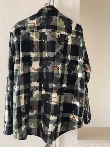 빔즈플러스 울 체크 카모플라쥬 프린트 어드벤처 셔츠