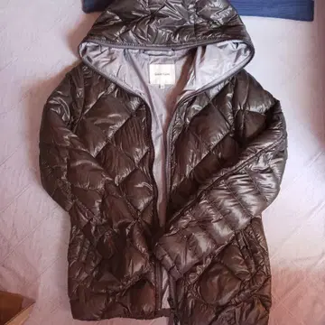 SHARE PARK 후드 부착 다운 자켓 사이즈 0