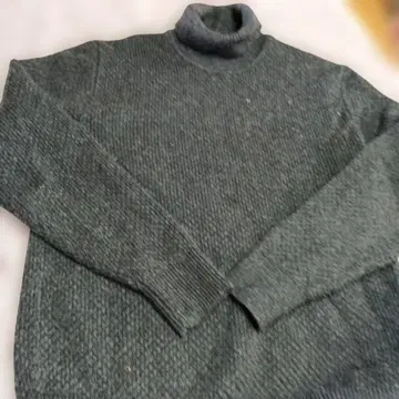그레이 니트 스웨터 L 사이즈