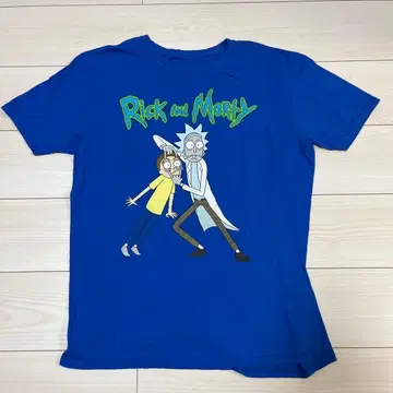 Rick and Morty T셔츠 L사이즈 파랑