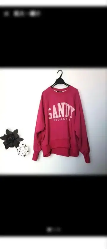 Hymn LIPA 빅 로고 맨투맨 풀오버