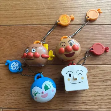 호빵맨 키링 4개 세트