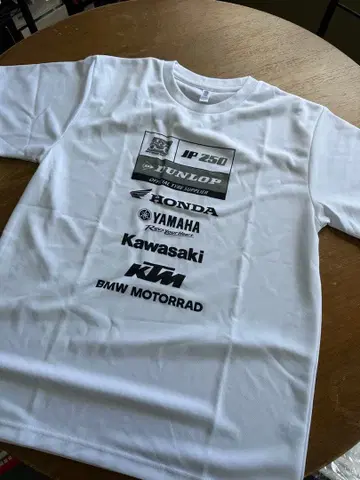 JP250 바이크 로고 T셔츠 L