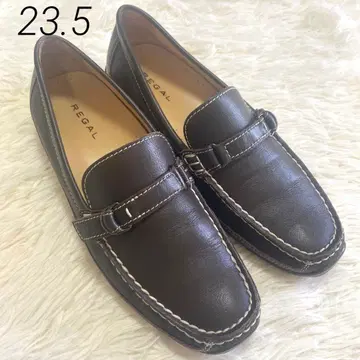 REGAL 리갈 가죽 로퍼 신발 브라운 23.5