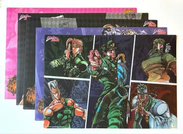 죠죠의 기묘한 모험 제일복권 비주얼 매트 5종 묶음 판매