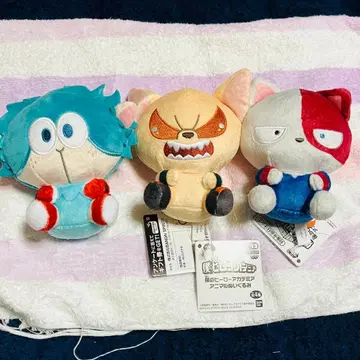 나의 히어로 아카데미아 애니멀 봉제 인형 3종 세트