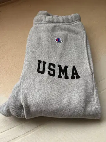 Champion USMA 스웨트 팬츠 그레이 S 빔즈 콜라보