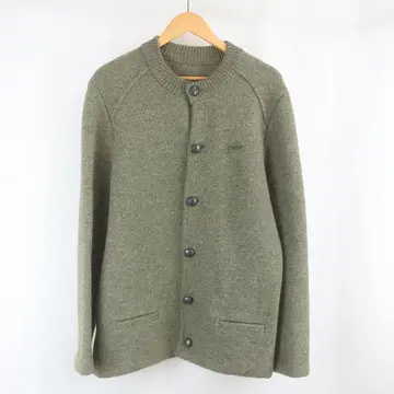 GEIGER 울 로고 티롤리안 자켓 구제 의류 카키 남성용