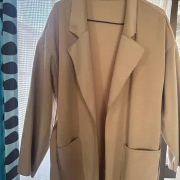 W CLOSSET 그레이지 롱 코트