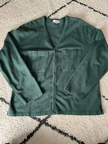 tone 그린 가디건 사이즈 2