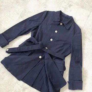 45R 포티 파이브 알 코튼 벨트 자켓