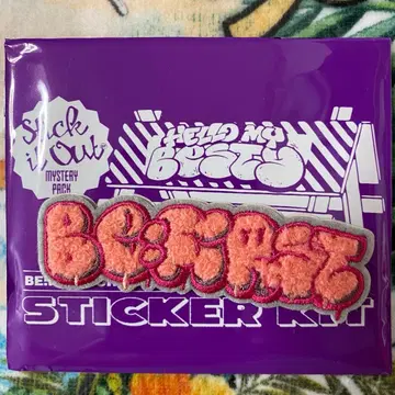 BE:FIRST 팬미팅 시크릿 복슬복슬 자수 스티커