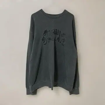 NICE CLAUP NUNIFE 맨투맨 오버 사이즈 루즈핏