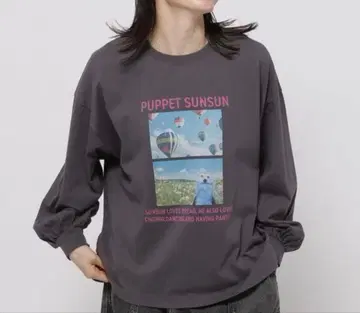 니코앤드 퍼펫 스 콜라보 롱T셔츠 롱T