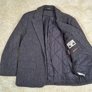 새상품급 LLbean 플리마 로프트 헤링본 울 테일러드 자켓