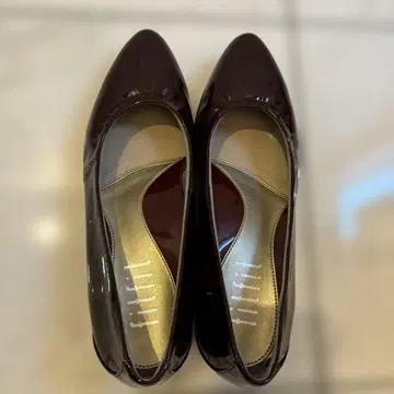 fitfit 와인 레드 웨지 힐 펌프스