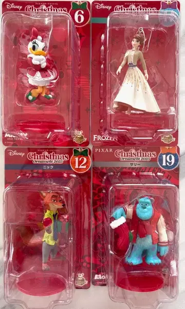 디즈니 Happy 복권 크리스마스 오너먼트