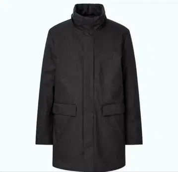 유니클로 UNIQLO 하이브리드 다운 코트 다크 그레이 M 사이즈