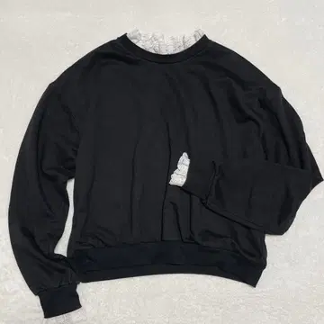 브라우니 스탠다드 레이스 맨투맨 상의 풀오버 트레이닝복