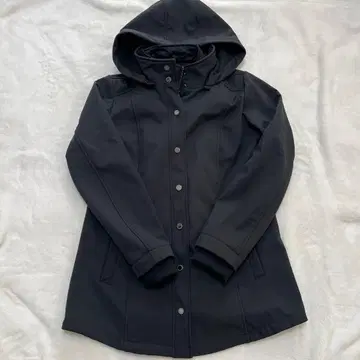 ISAACMIZRAHILIVE! 후드 탈부착 가능 블랙 점퍼 사이즈 M