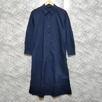 ZARA 자라 롱 셔츠 원피스 허리 개더 슬릿 XS